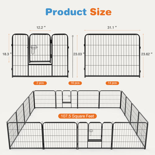 Dog Game Fence Indoor Fence - Image 2 | PawIQ Pet Tech