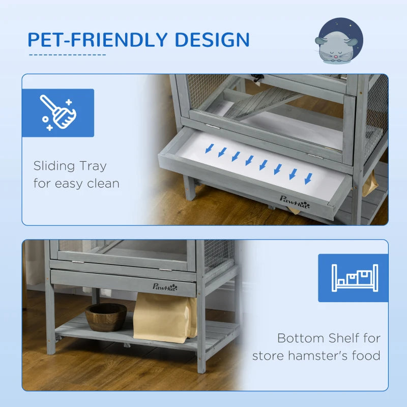 5-Tier Hamster Cage Mice Habitat Rat Habitat With Openable Top - Image 5 | PawIQ Pet Tech