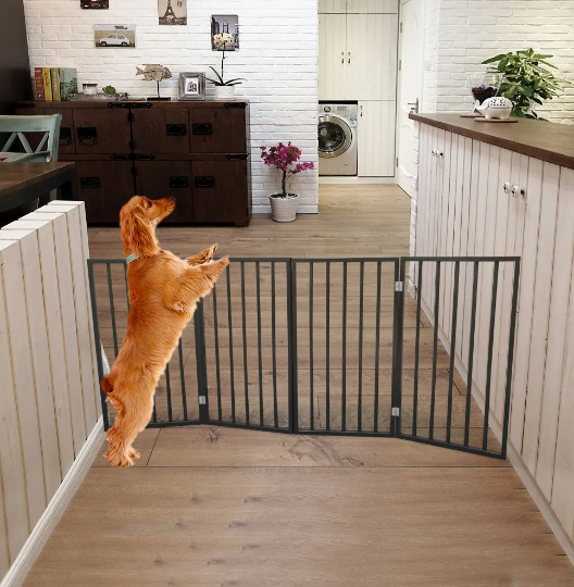 Pet Gate Dog Gate For Doorways - Image 2 | PawIQ Pet Tech