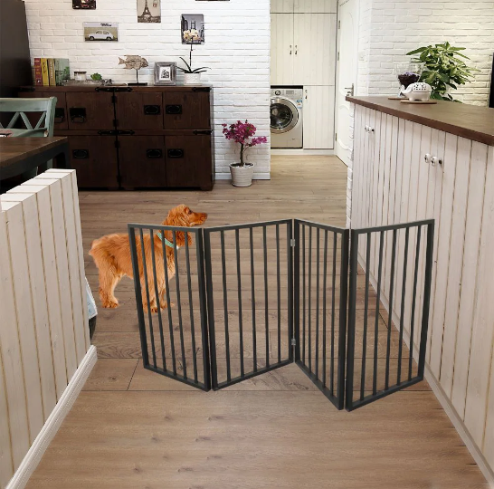 Pet Gate Dog Gate For Doorways - Image 8 | PawIQ Pet Tech
