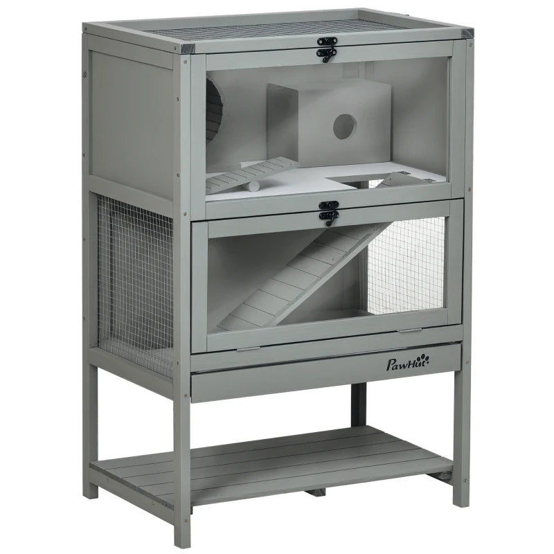 5-Tier Hamster Cage Mice Habitat Rat Habitat With Openable Top - Image 4 | PawIQ Pet Tech