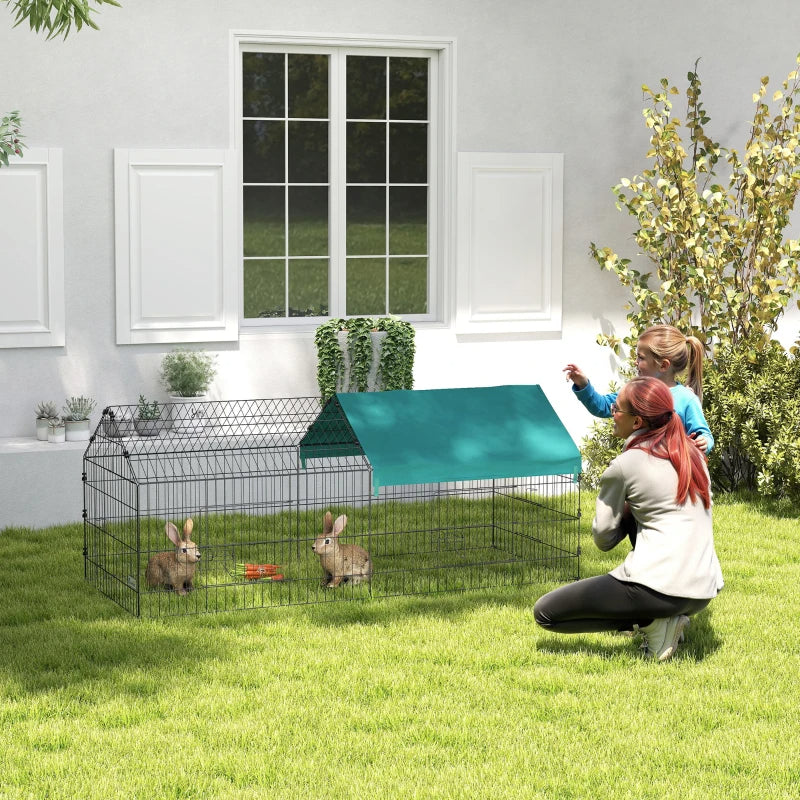 Small Animal Playpen With Roof For Rabbits, Chicken, Chinchillas - Image 8 | PawIQ Pet Tech
