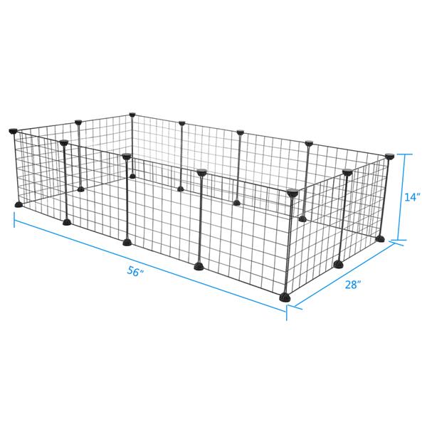 12 Pieces Of Iron Mesh Material Fence - Image 8 | PawIQ Pet Tech