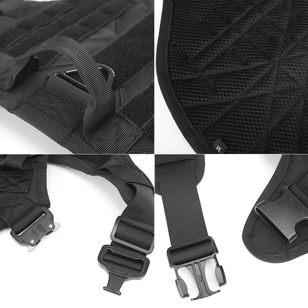 Pet Harness Luxury Dog Leash Set Chest Dog  Nylon Camouflage Dog Harness - Image 3 | PawIQ Pet Tech