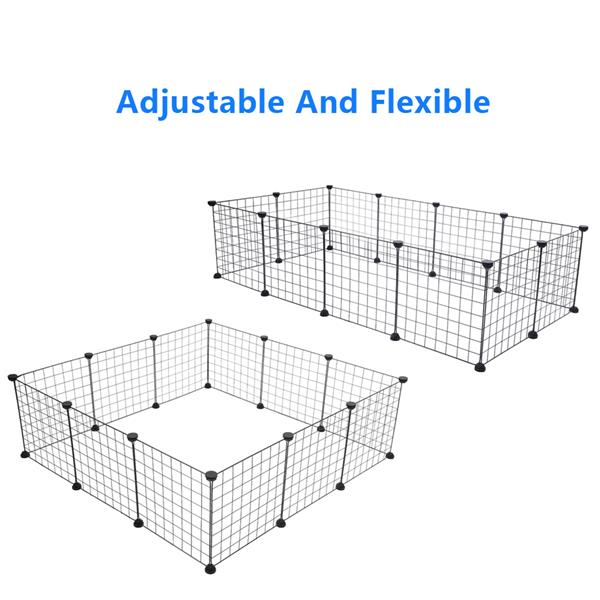 12 Pieces Of Iron Mesh Material Fence - Image 5 | PawIQ Pet Tech