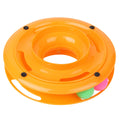 Pet Cat Crazy Ball Disk Interactive Toys Amusement Plate Trilaminar Funny Toy - Image 1 | PawIQ Pet Tech