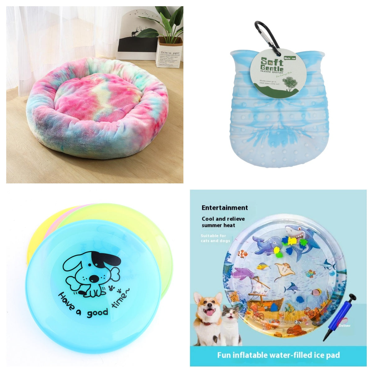 Silicone Flying Saucer Funny Pets Dog Cat Toy Dog Game Flying Discs Resistant Chew Puppy Training Interactive Pet Supplies - Image 6 | PawIQ Pet Tech