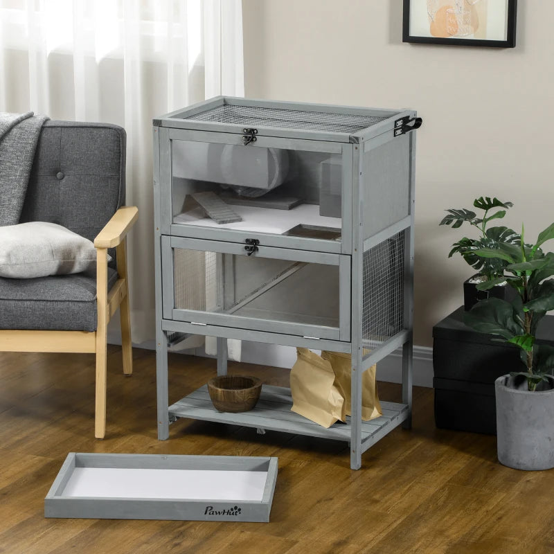 5-Tier Hamster Cage Mice Habitat Rat Habitat With Openable Top - Image 8 | PawIQ Pet Tech