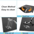 Kitty Cat Litter Mat Trapping Honeycomb Double Layer Design Waterproof Double Layer EVA Cat Litter Pad Waterproof Non-slip Sand Basin Filter Kitten Dog Washable Mattress - Image 1 | PawIQ Pet Tech