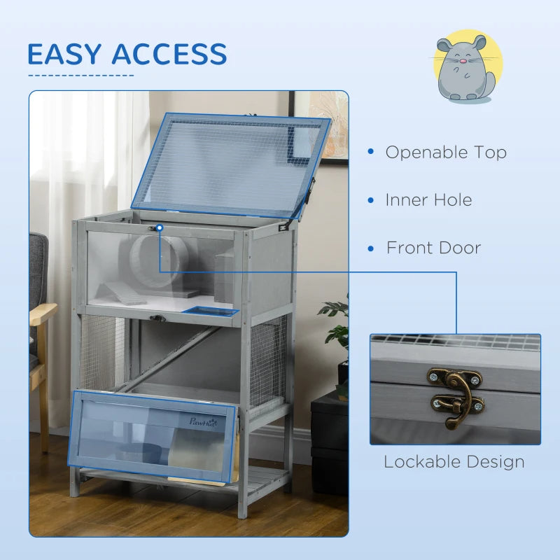 5-Tier Hamster Cage Mice Habitat Rat Habitat With Openable Top - Image 1 | PawIQ Pet Tech