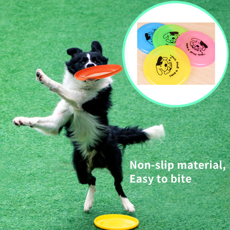 Silicone Flying Saucer Funny Pets Dog Cat Toy Dog Game Flying Discs Resistant Chew Puppy Training Interactive Pet Supplies - Image 1 | PawIQ Pet Tech